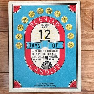 🆕 Trader Joe’s 12 days of scented candles, boxed